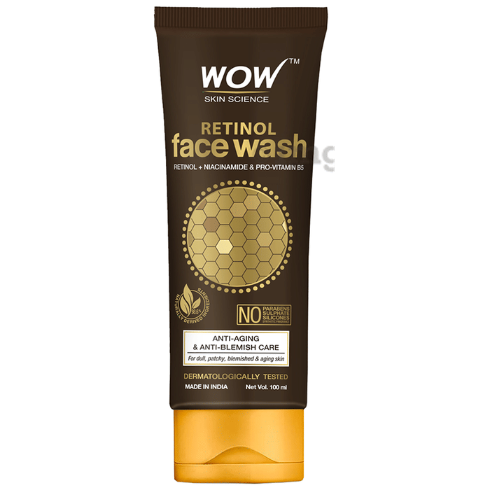 WOW Skin Science Retinol Face Wash Buy tube of 100.0 ml Face Wash at