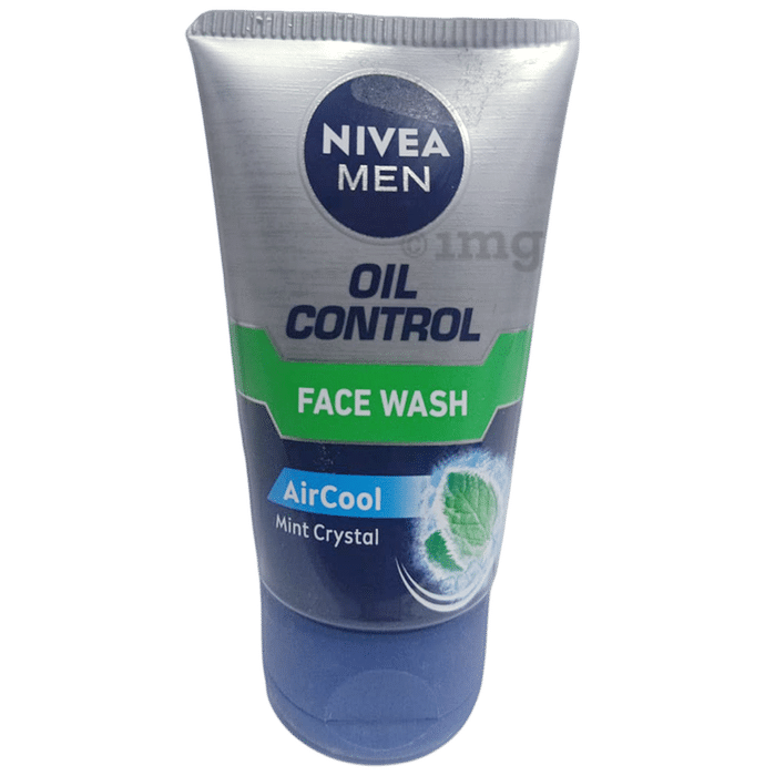 Nivea Men Oil Control Air Cool Mint Crystal Face Wash