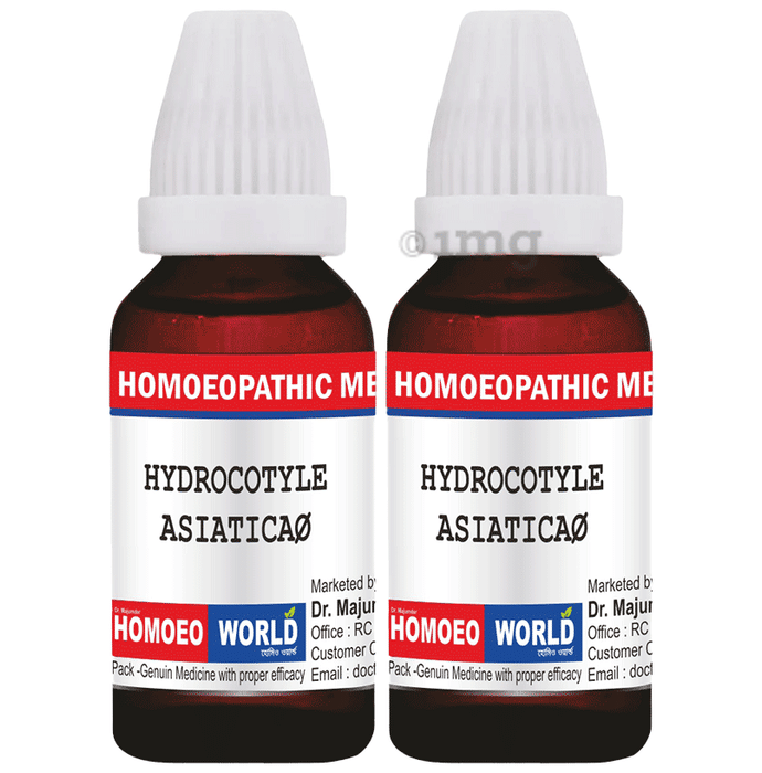 Dr. Majumder Homeo World Hydrocotyle Aisatica Mother Tincture (30ml Each) Q