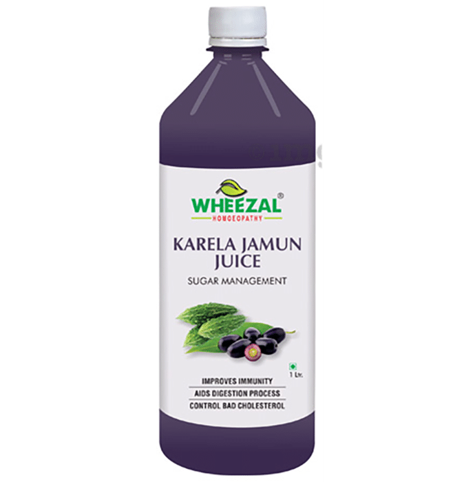 Wheezal Karela Jamun Juice