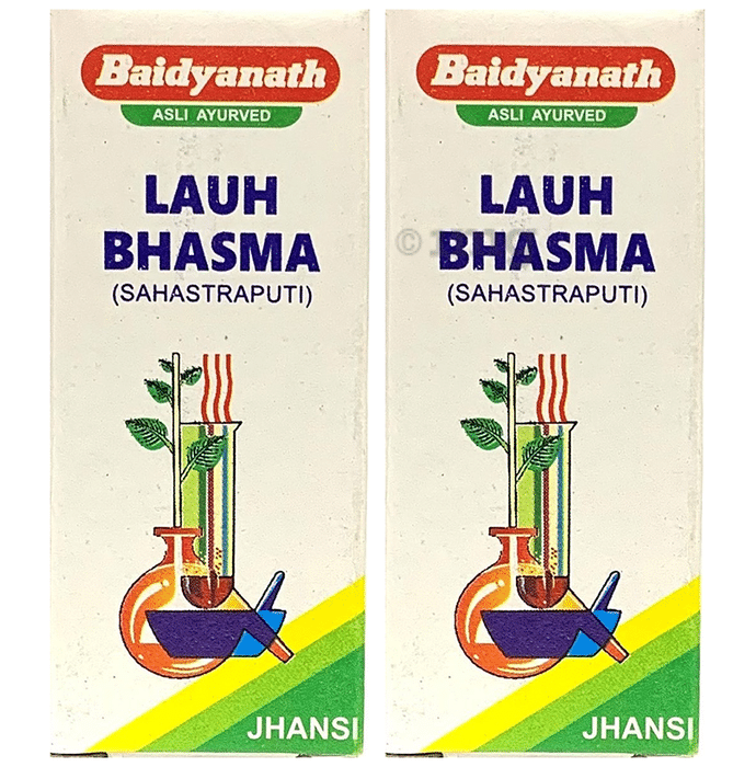 Baidyanath Lauh Bhasma Sahastraputi Powder(1gm Each)