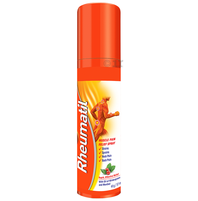 Dabur Rheumatil Spray | For Joint Pain Relief, Knee Pain, Back Pain, Muscle Pain | For Bone Care