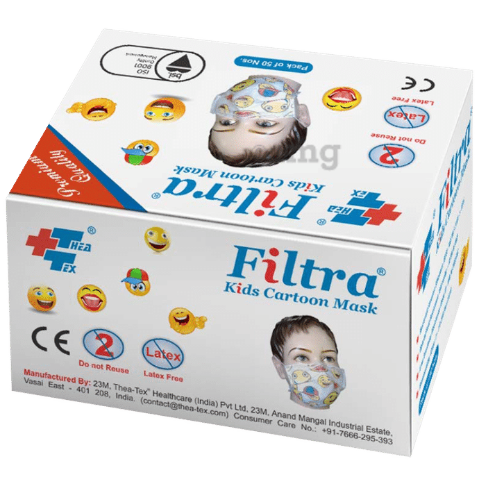 Filtra Kids Cartoon Mask