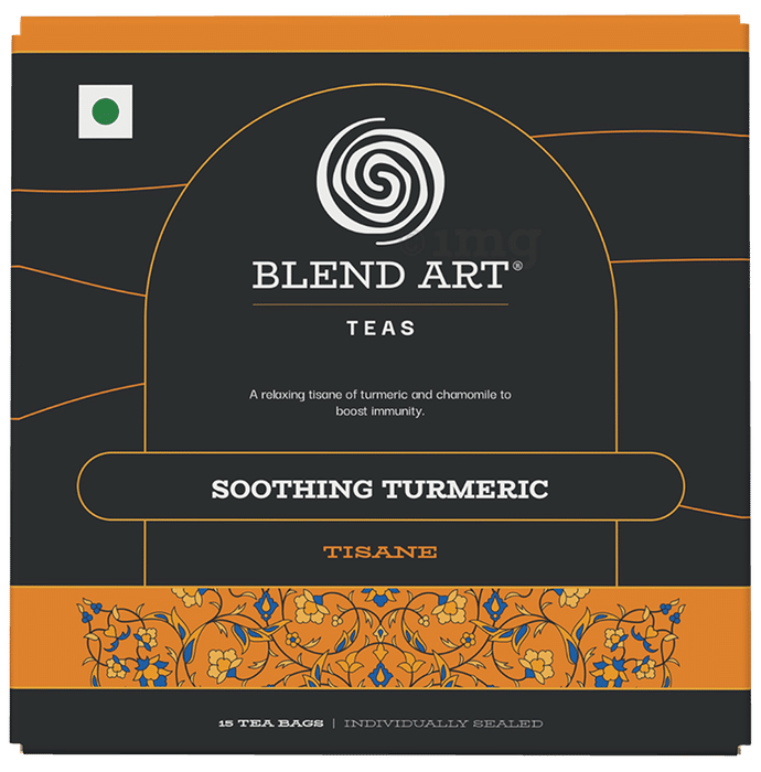 Blend Art Soothing Turmeric Tea Bag (2gm Each)