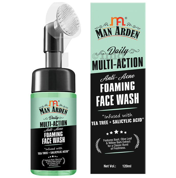 Man Arden Daily Multi-Action Foaming Face Wash Anti-Acne