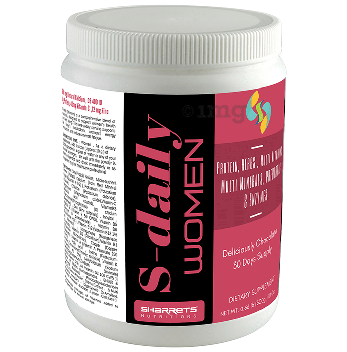 Sharrets Nutritions S-Daily Women Powder Deliciously Chocolate