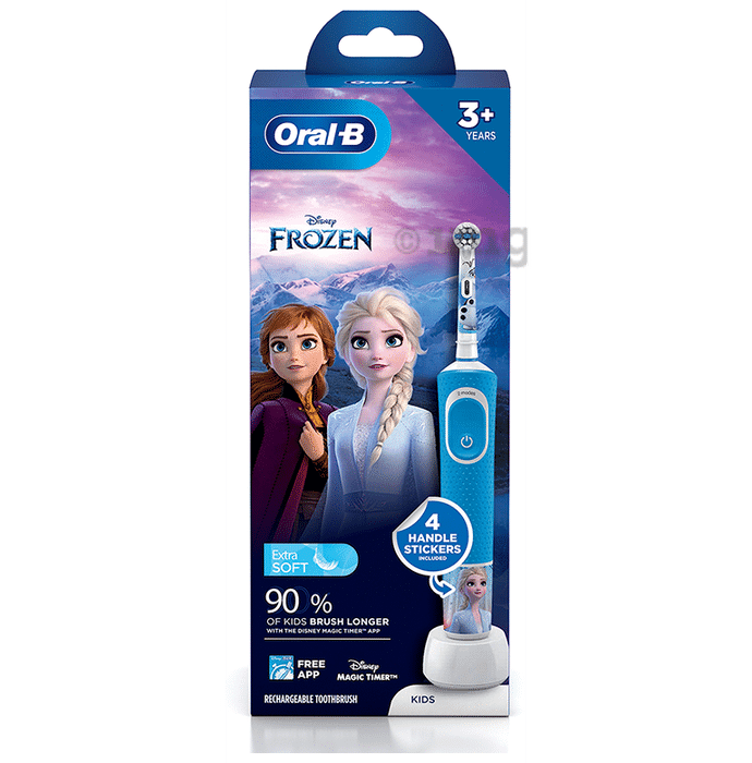 Oral-B Kids Electric Rechargeable Toothbrush (for 3+ Years) Frozen