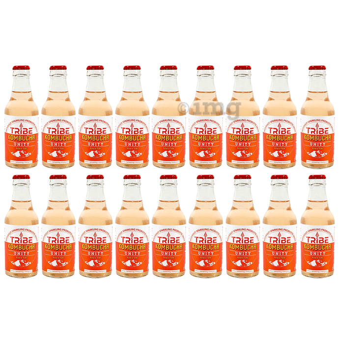 Tribe Kombucha Naturally Sparkling Probiotic Drink Unity (210ml Each)