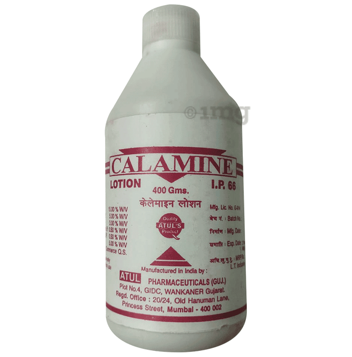 Atul Pharmaceuticals Calamine Lotion Buy bottle of 400.0 gm Lotion at