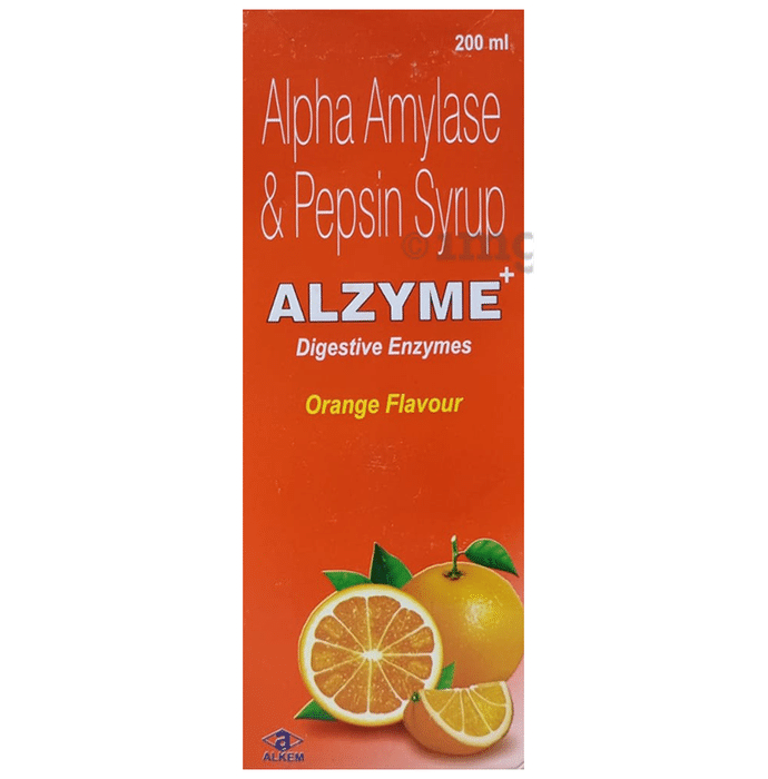 Alzyme + Syrup Orange