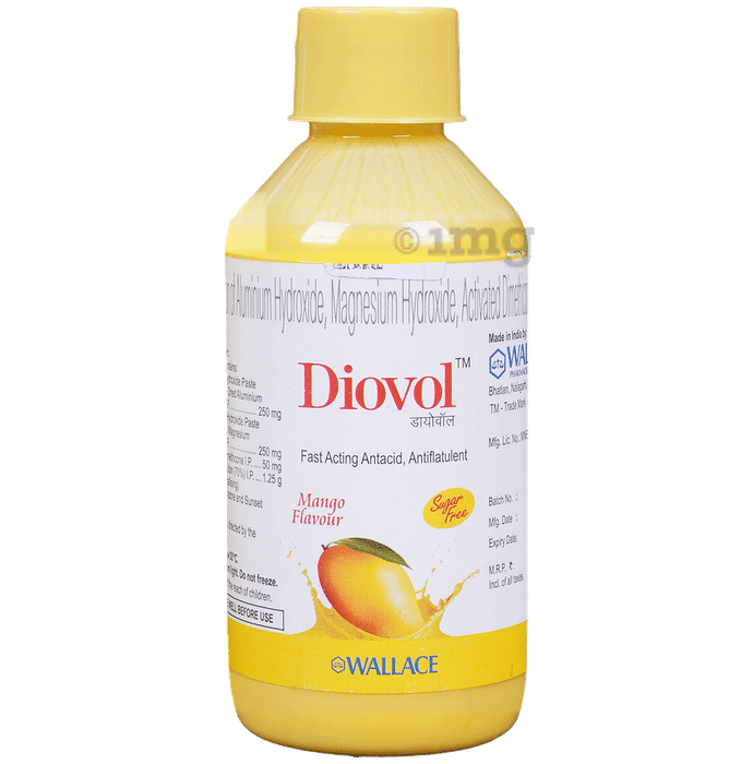 Diovol Oral Solution Mango Sugar Free