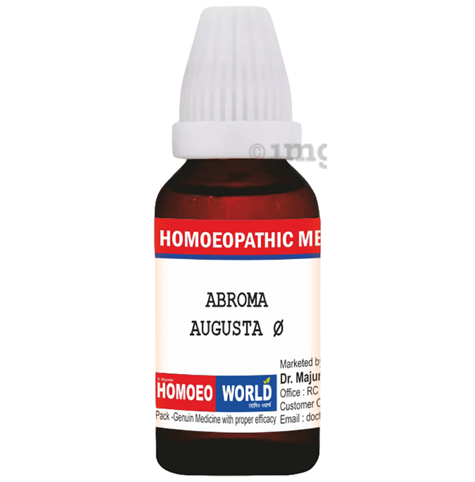 Dr. Majumder Homeo World Abroma Augusta Q Mother Tincture (30 ml Each)