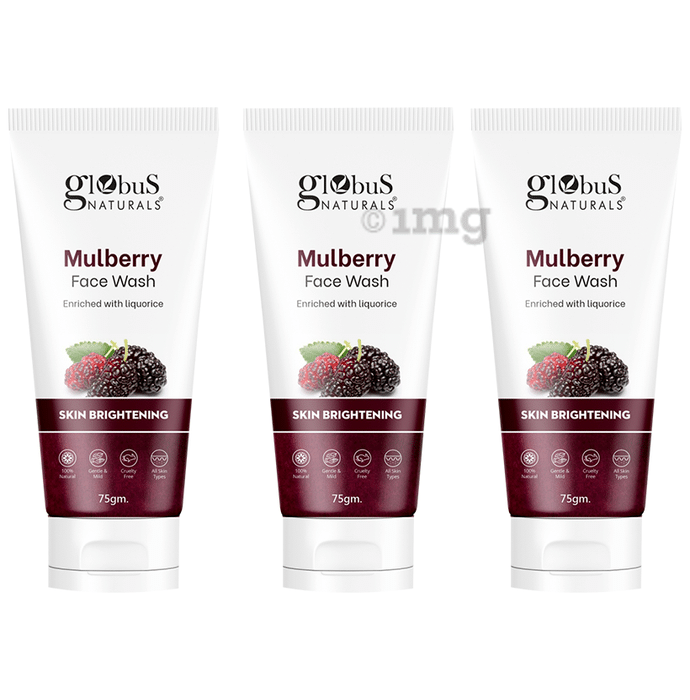 Globus Naturals Mulberry Face Wash(75gm Each)