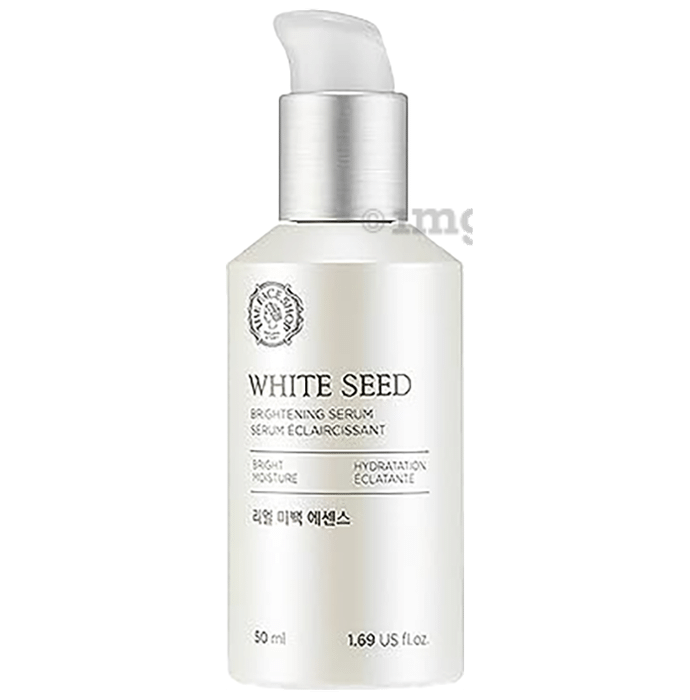 The Face Shop White Seed Brightening Serum With Niacinamide & Hyaluronic Acid, Face Serum To Treat Dark Spots & Uneven Skin Tone