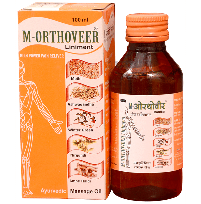 M-Orthoveer Liniment Ayurvedic Massage Oil