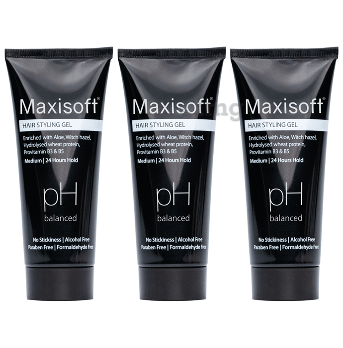 Maxisoft Hair Styling Gel (100gm Each)