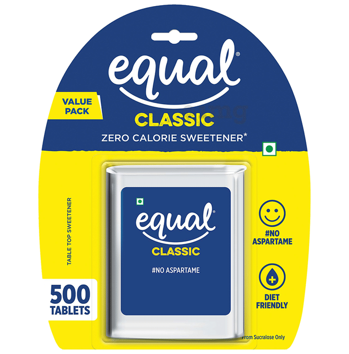Equal Classic Zero Calorie Sweetener Tablet (500 Each)