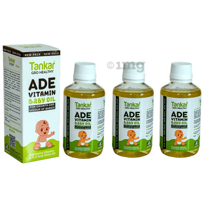 Tankar AD Vitamin Baby OIl(100ml Each)