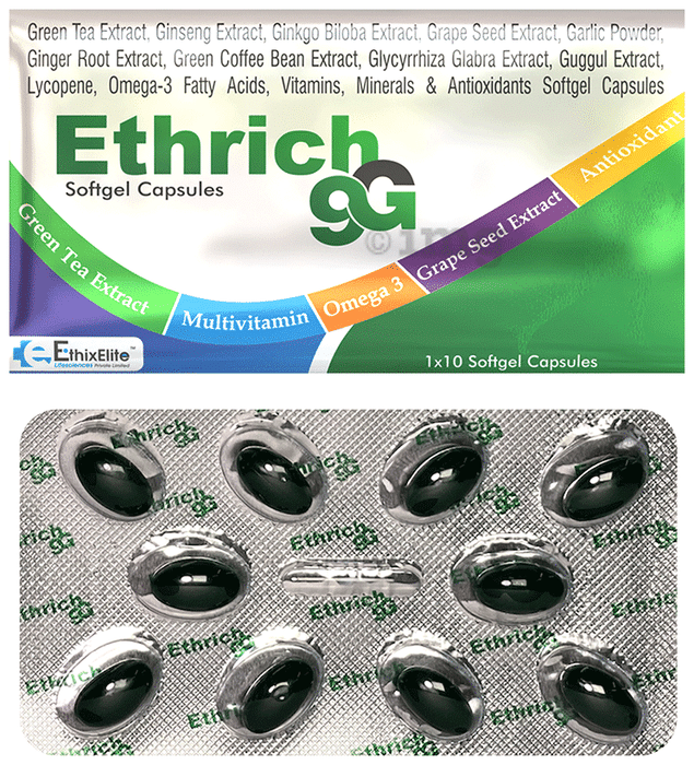 Ethixelite EthRich 9G Softgel Capsule