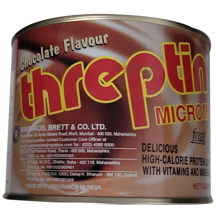 Threptin Micromix High-Calorie Protein with Vitamins & Minerals | Flavour Powder Chocolate