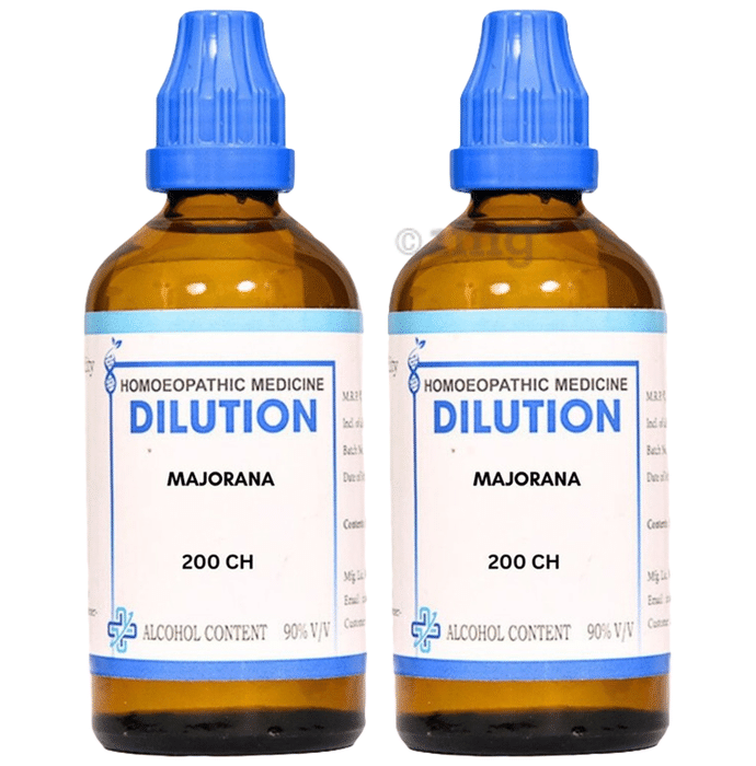 LDD Bioscience Majorana Dilution (100ml Each) 200 CH