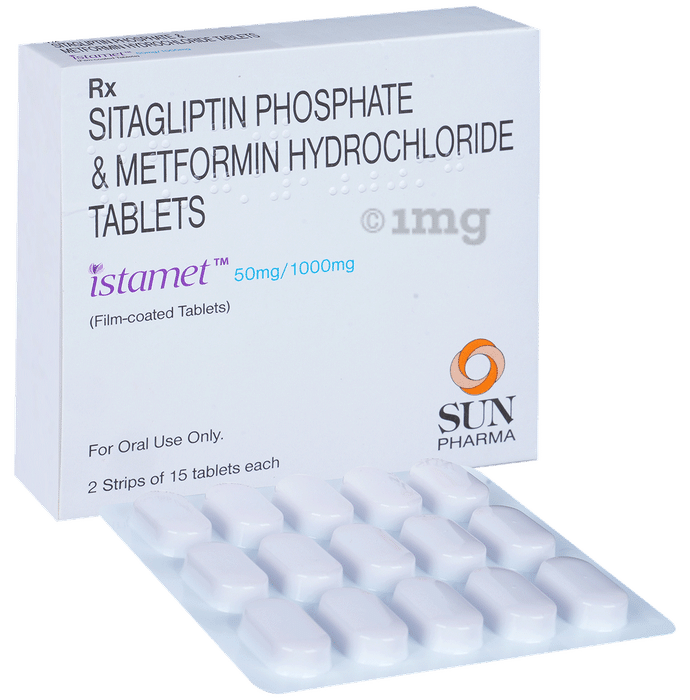 Istamet 50mg/1000mg Tablet