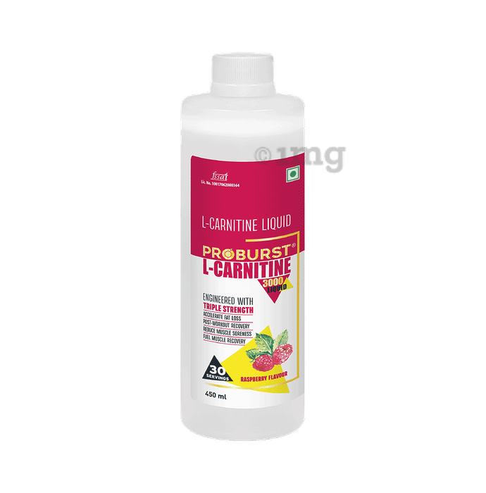 rsp l carnitine 3000 Proburst L-CARNITINE 3000 Raspberry: Buy bottle of 450.0 ml Liquid at best  price in India
