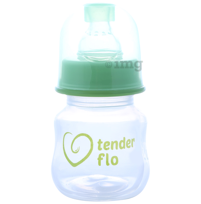Tender flo Feeding Bottle Medi-Feed Green
