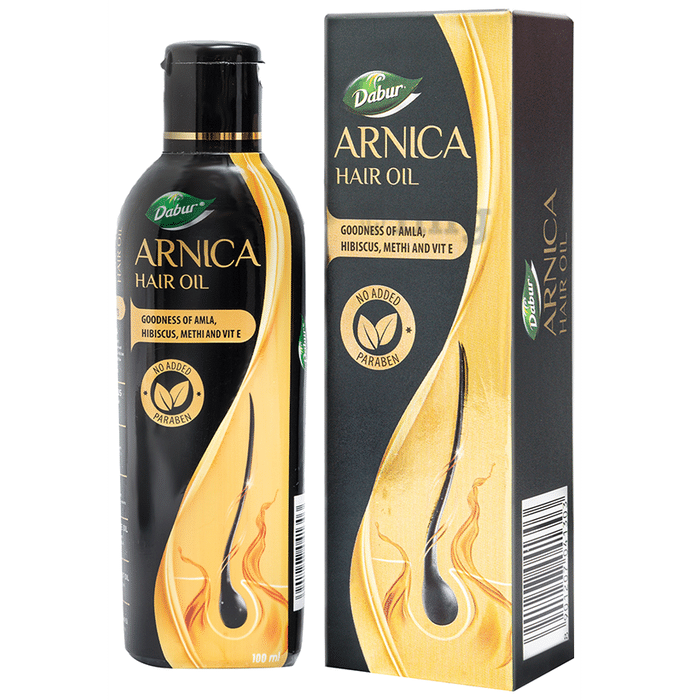 Dabur Arnica Hair Oil | Prevents Premature Hair Greying | Promotes Hair Growth & Scalp Health