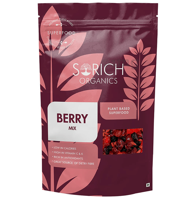 Sorich Organics Plant Based Berry Mix Dehydrated Fruit