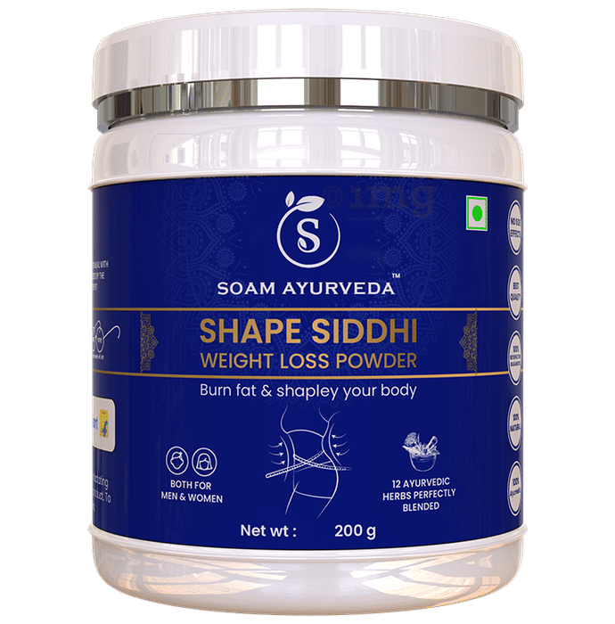 Soam Ayurveda Shape Siddhi Weight Loss Powder Buy jar of 200.0 gm