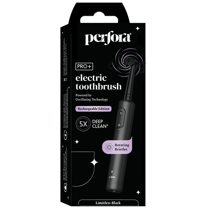 Perfora Pro+ Electric Toothbrush Limitless Black