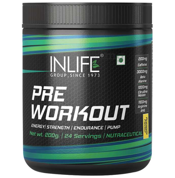 Inlife Pre Workout Pineapple