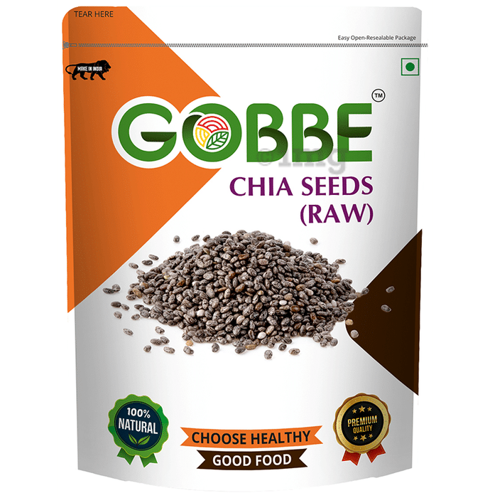 Gobbe Raw Chia Seeds (200gm Each)
