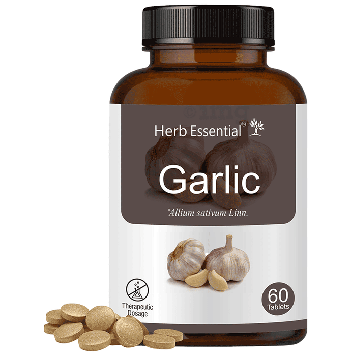 Herb Essential Garlic (Allium Sativum) 500mg Tablet