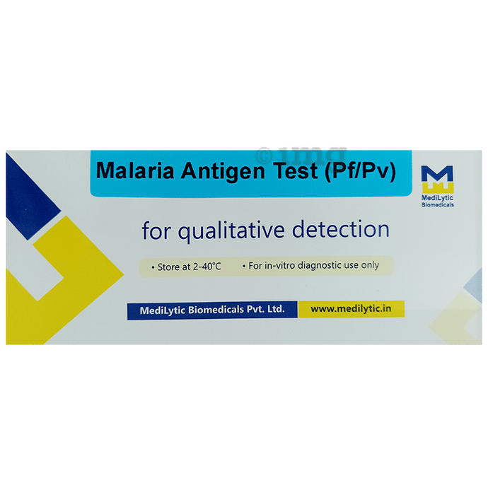 Medilytic Biomedicals Malaria Antigen Test (Pf/Pv) KIt