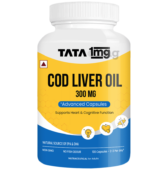 Cod liver Oil Capsule | by Tata 1mg