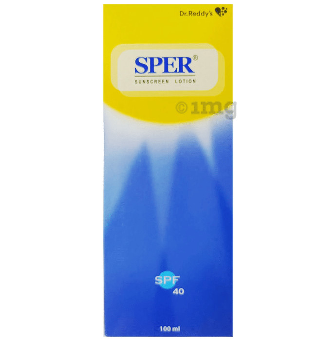Sper Sunscreen SPF 40 Lotion