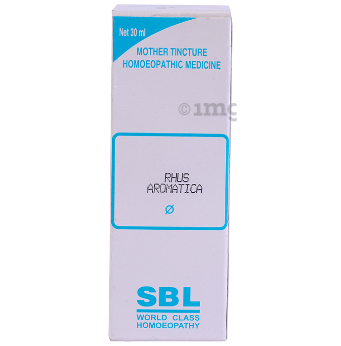 SBL Rhus Aromatica Mother Tincture Q: Buy bottle of 30.0 ml Mother ...