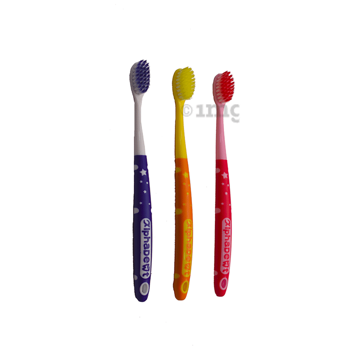 Alphadent Junior Smart Kids Toothbrush Soft Random Colour