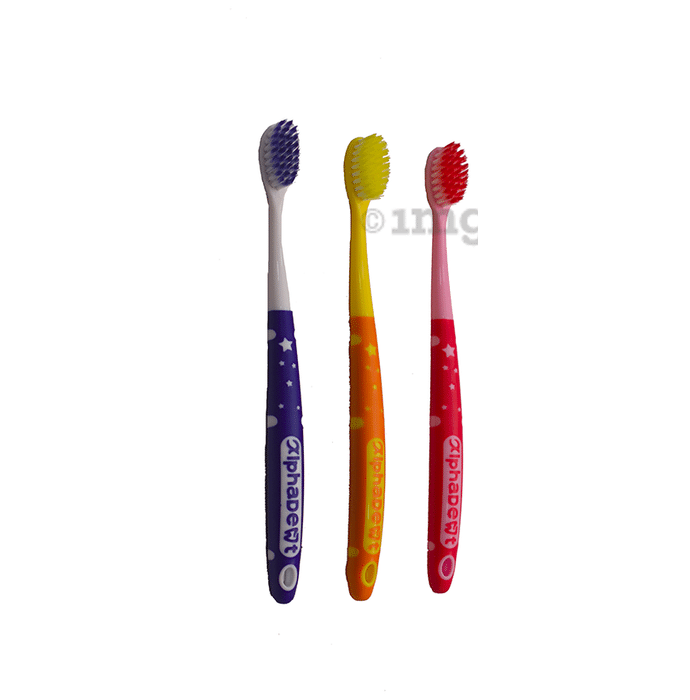 Alphadent Junior Smart Kids Toothbrush Soft Random Colour