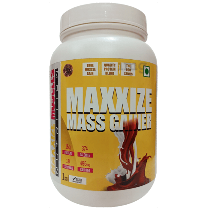 Maxxize Muscles Nutrition Maxxize Mass Gainer Powder Chocolate