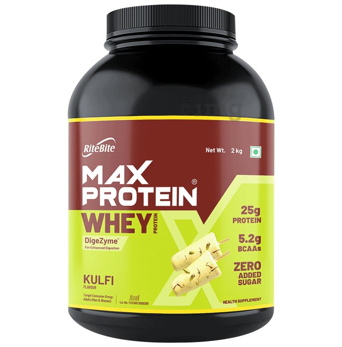 RiteBite Max Whey Protein  Powder Kulfi