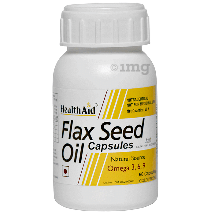 HealthAid Flax Seed Oil Capsule
