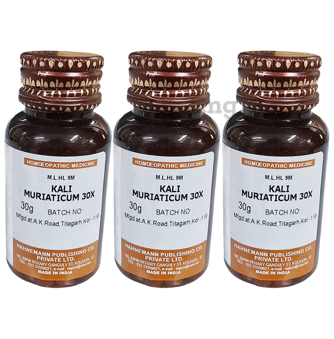 Hapco Kali Muriaticum Tablet (30gm Each) 30X