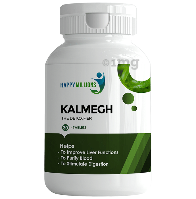 Happy Millions Kalmegh Tablet | Improve Liver Functioning & Purify Blood | Tablet