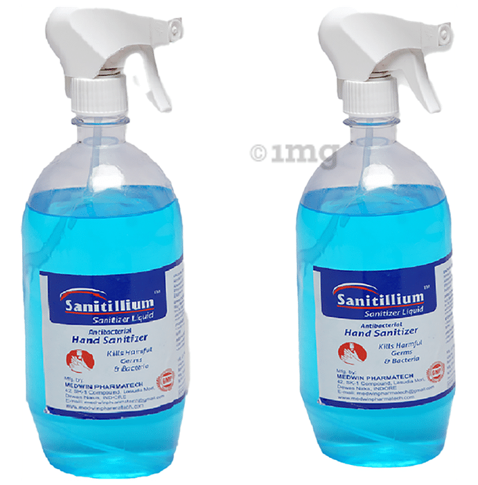 Sanitillium Antibacterial Hand Sanitizer Trigger (1litre Each)