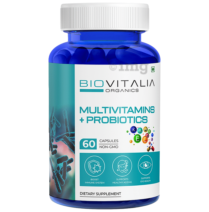 Biovitalia Organics Multivitamins+Probiotics Capsule