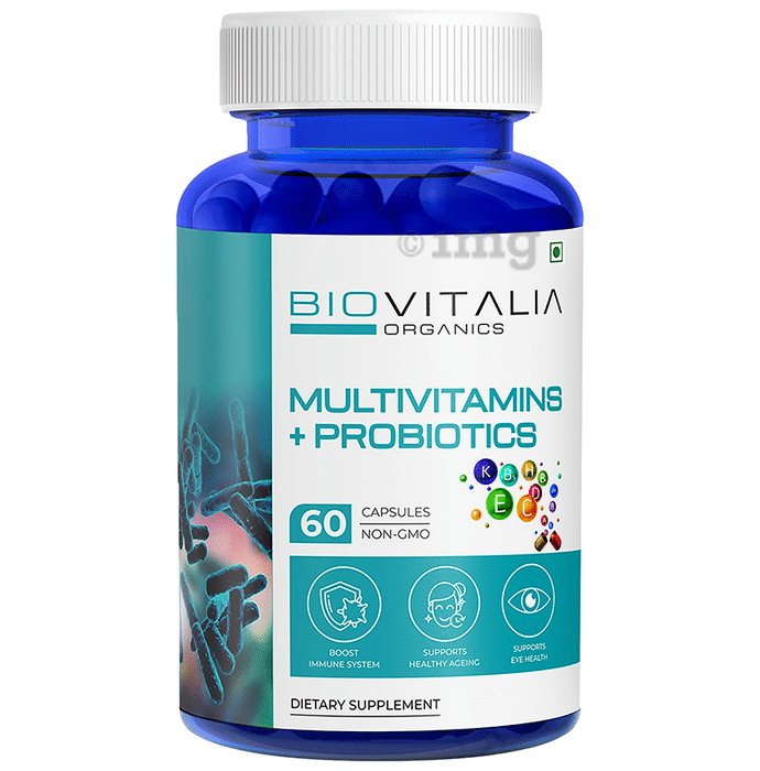 Biovitalia Organics Multivitamins+Probiotics Capsule