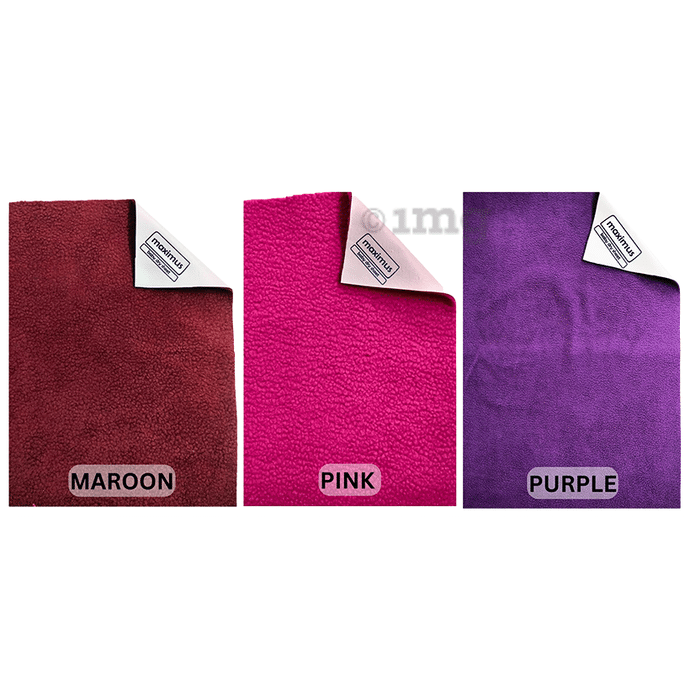 Maximus Baby Dry Sheet | Pink | Purple | Maroon | Small